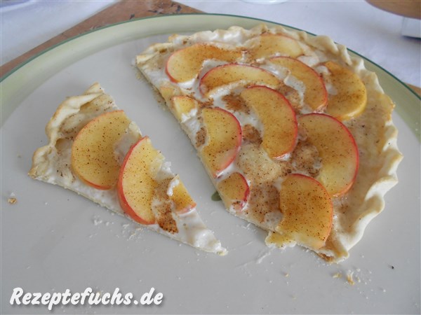 Apfelflammkuchen