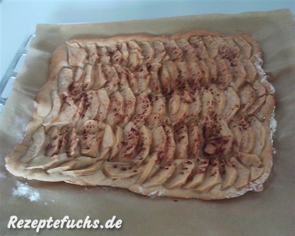 Apfelkuchen vom Blech