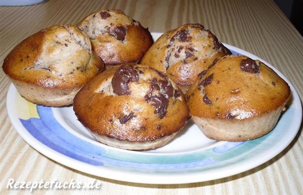 Bananen-Nougat Muffins