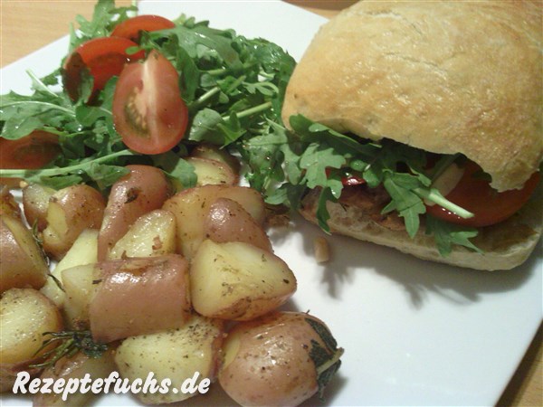 Burger, italienisch inspiriert