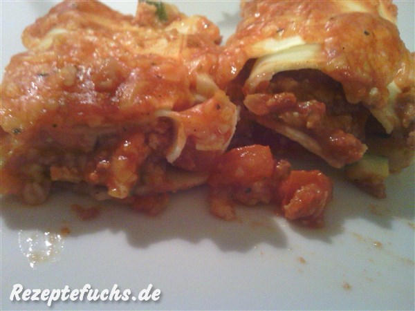 Cannelloni - gerollte Lasagnevariante