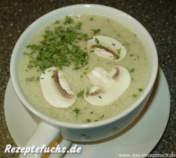 Champignon-Cremesuppe