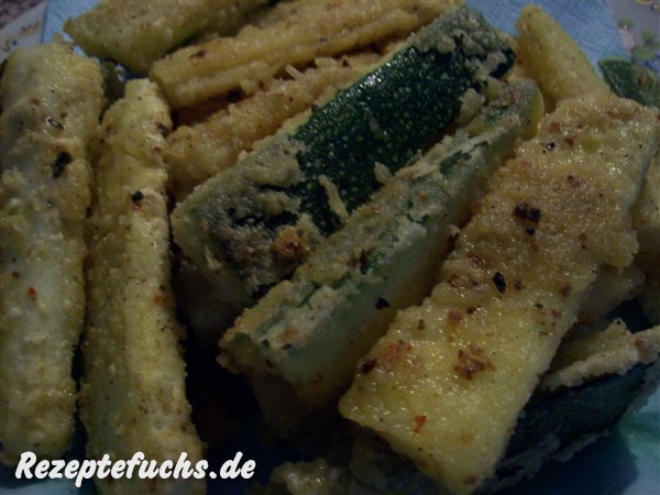 Frittierte Zucchini