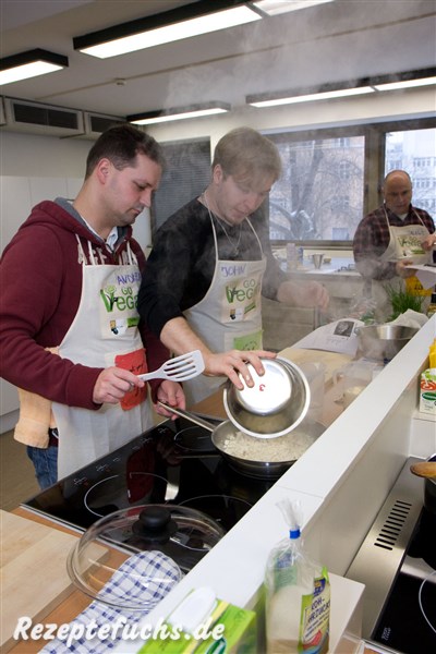 In der Küche muss es dampfen!