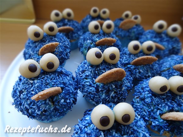 Krümelmonster-Muffins