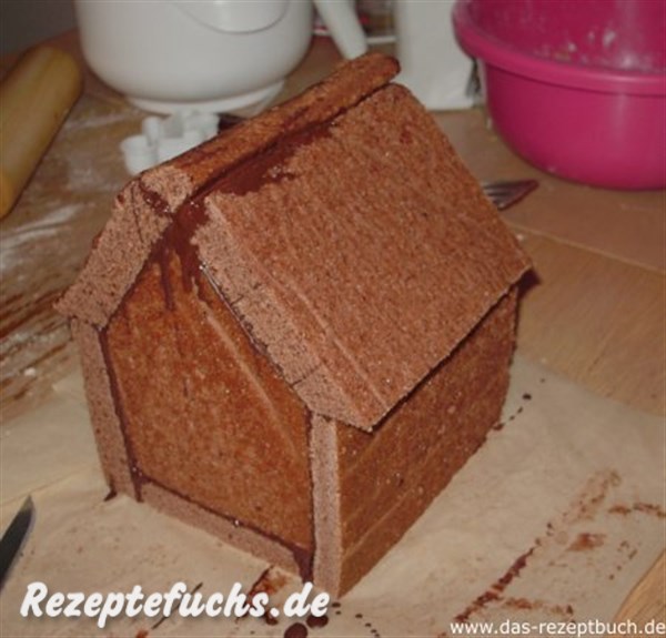 Lebkuchenhaus Rohbau fertig