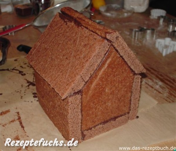 Lebkuchenhaus Rohbau fertig