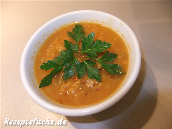 Linsensuppe indischer Art