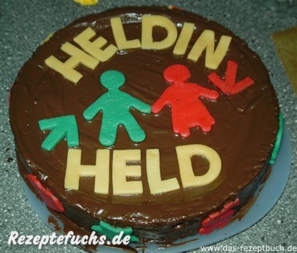 Schokoladenstückchenkuchen Helden