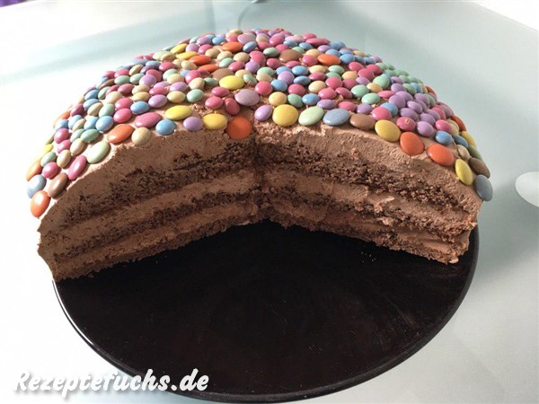 Schokotorte mit Clarana Schokolinsen