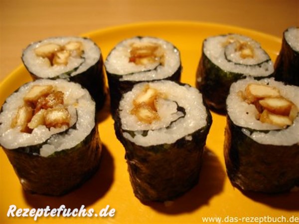 Sushi mit Tofu