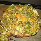 Broccoli-Pide-Pizza mit Dillsauce