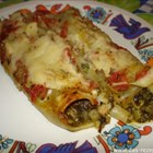 Cannelloni mit Gemüsefüllung