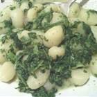 Gnocchi mit Spinat-Käse-Soße