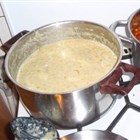 Hack-Lauch-Käsesuppe