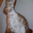 Kuchen in Osterhasenform