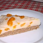 Mandarinen-Sahne-Torte Stückchen