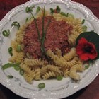 Nudeln mit veganer Bolognese-Sauce