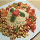 Quinoa-Berg mit südamerikanischen Gemüsesorten