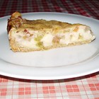 Rhabarber-Creme-Kuchen