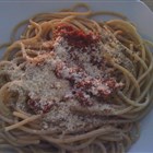 Spagetti mit Pesto Rosso