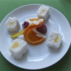 Süßes Mango-Sushi