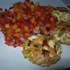 Tofutaler mit Salsa