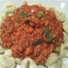 Tortellini mit Gemüse-Bolognese