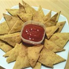 Tortilla-Chips mit Dip