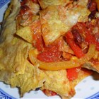 Tortillachips-Gemüseauflauf