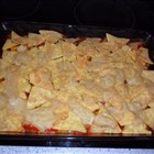 Tortillachips-Gemüseauflauf