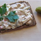 Vleischsalat auf Vollkornbrot