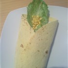 Wrap mit Mais und Salat