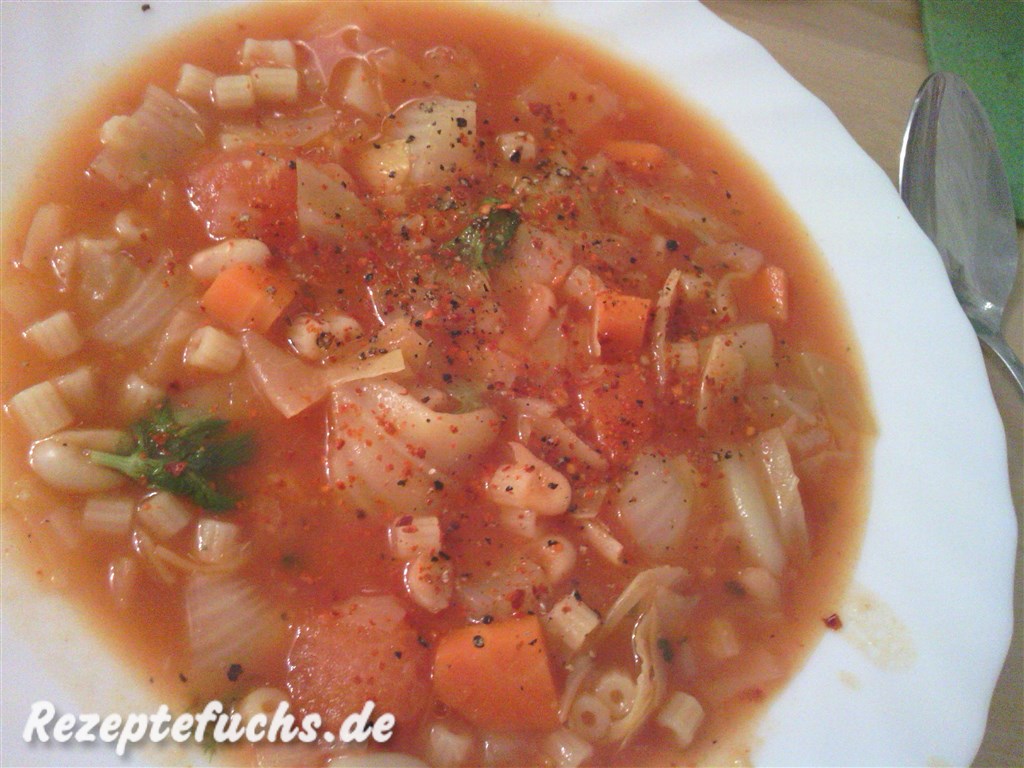 Bohneneintopf mit Fenchel