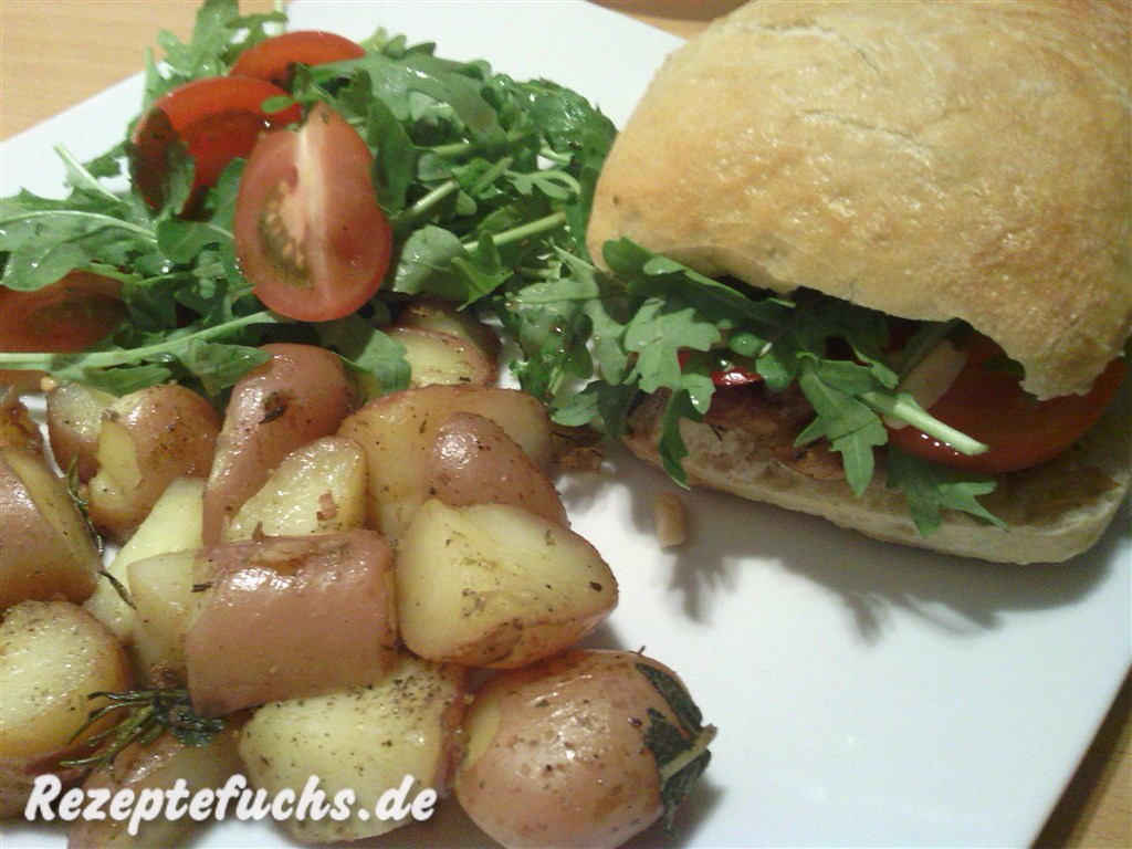 Burger, italienisch inspiriert