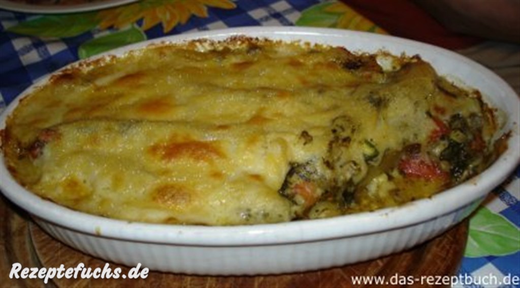 Canelloni mit Gemüsefüllung