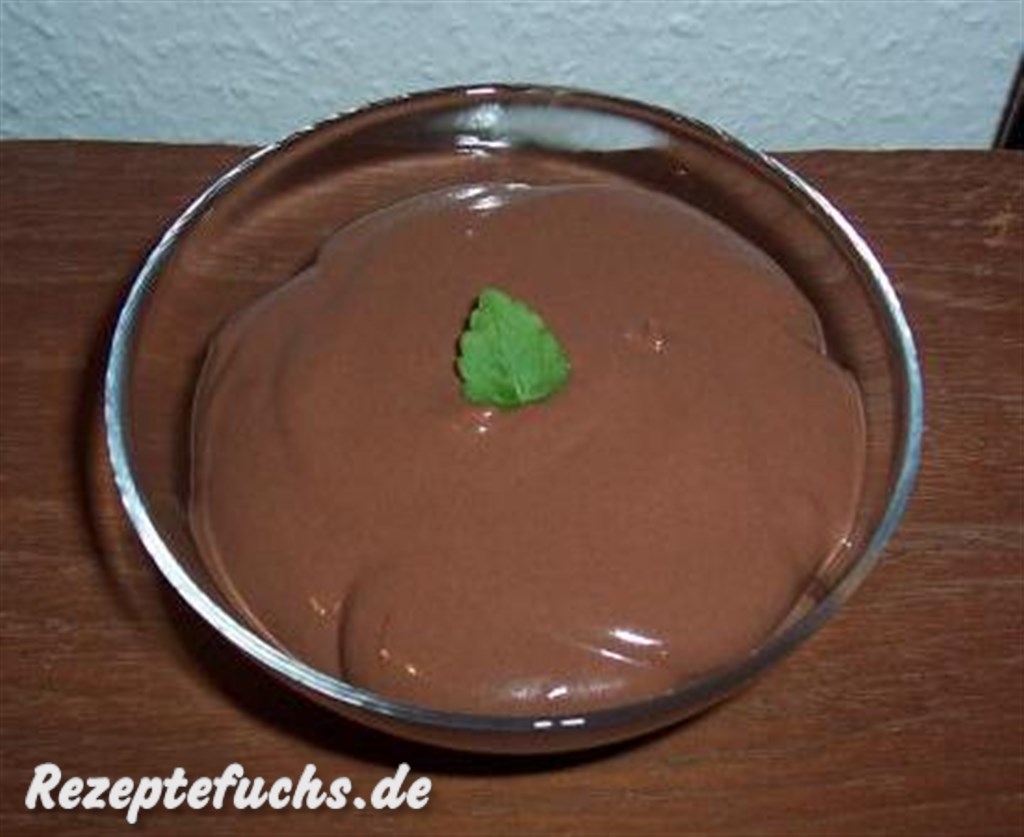 Die Mousse von oben