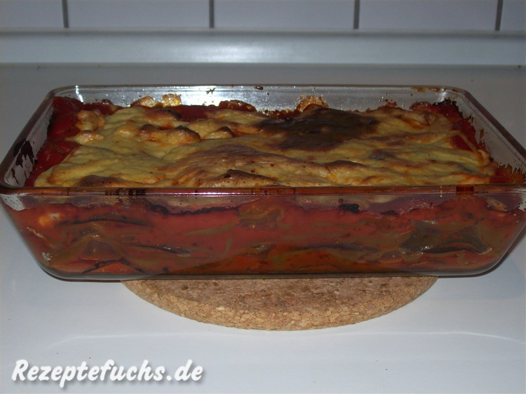 Lasagne mit Zucchini & Auberginen 