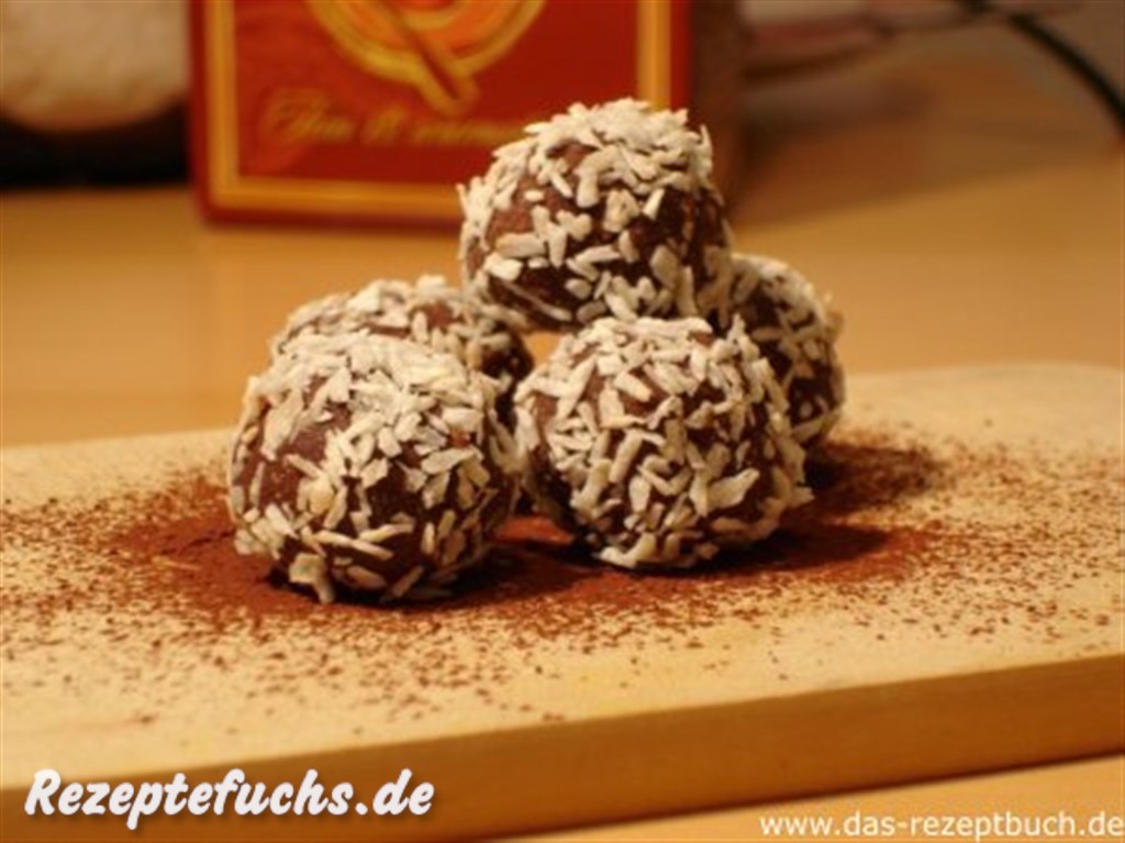 Pralinen mit Mandel und Schoko