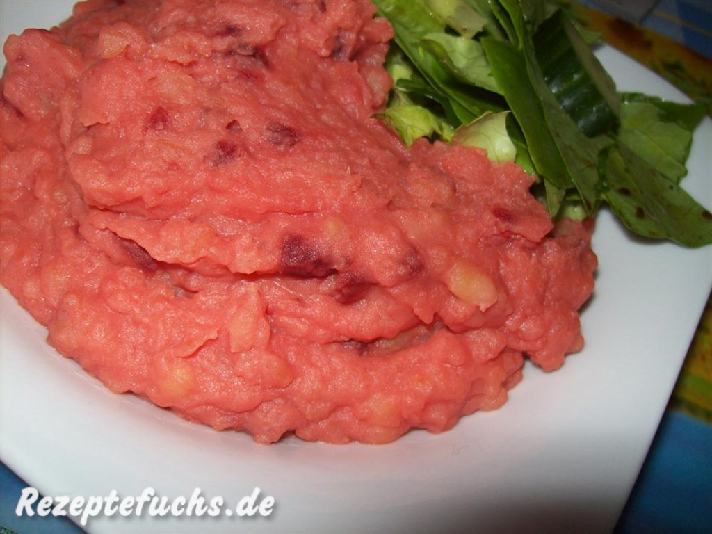 Rote-Bete-Kartoffelstampf