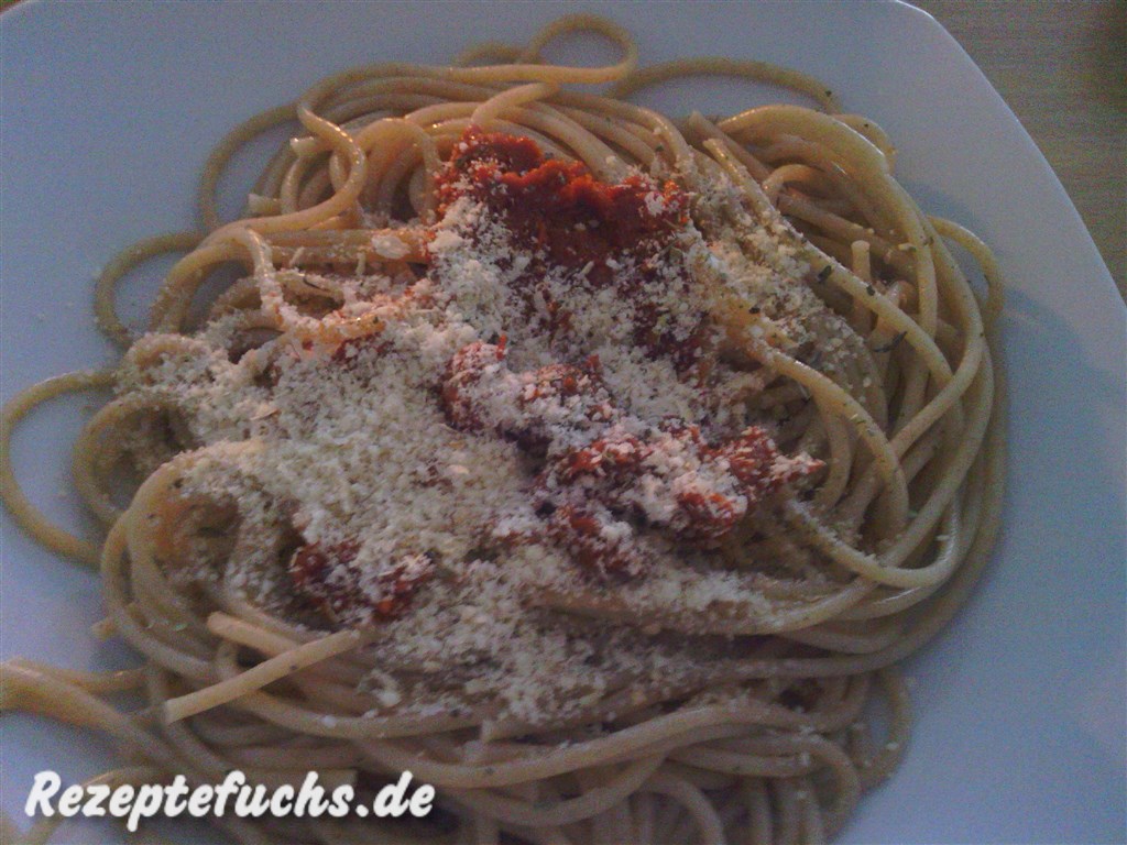 Spagetti mit Pesto Rosso