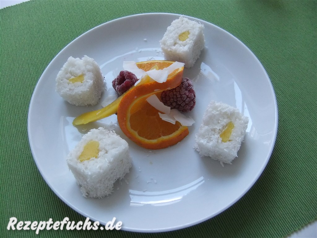 Süßes Mango-Sushi