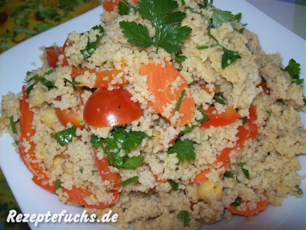 Warmer Couscous-Salat