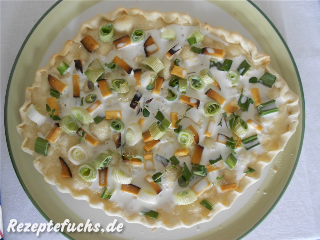 herzhafter Flammkuchen