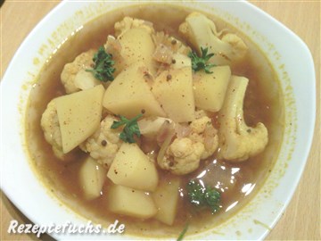 Blumenkohlcurry