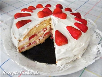 Erdbeertorte