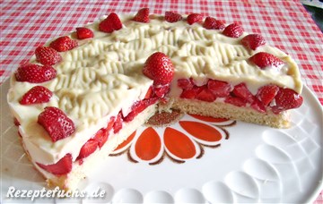 Erdbeertorte vegan