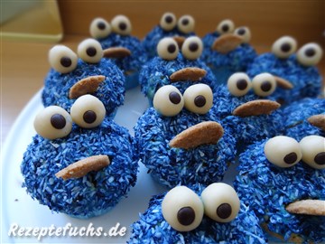 Krümelmonster-Muffins