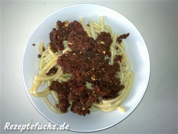 Nudeln mit Pesto Rosso