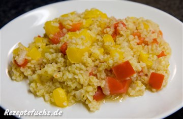 Paprika-Bulgur